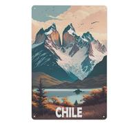 Paper Jigsaw Puzzle 1500 Pieces，Chile，Snow Mountain Landscape，Adult Children Toys Decompression Game（57x87CM）-AE56
