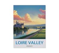 Paper Jigsaw Puzzle 1500 Pieces，Loire Valley France，Adult Children Toys Decompression Game（57x87cm）-DZ60