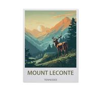 Paper Jigsaw Puzzle 1500 Pieces，Mount Leconte Tennessee，Adult Children Toys Decompression Game（57x87cm）-EX61
