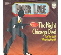 PAPER LACE - The Night Chicago Died / Can You Get It When You Want It 1974 Bildhülle PHILIPS # 6000 147