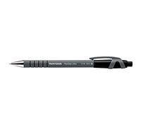 Papermate Flexgrip Ultra, 12, medium Black Noir Stylo à bille rétractable avec clip 1 pièce(s)