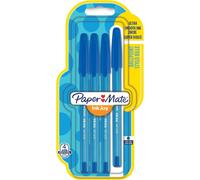 Paper Mate 1956711 Inkjoy 100 Fineliner Stylo - Bleu (Lot De 4)