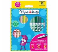 Paper Mate - Children's Colouring Felt Tip Pens 12-Blister (2166507)