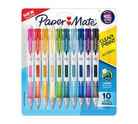 Paper Mate Clearpoint Lot de 10 crayons mécaniques HB #2 de 0,7 mm, 2 crayons, couleurs assorties - Essentiels pour la rentrée scolaire, prise de notes, fournitures pour enseignants