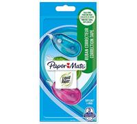 Paper Mate DryLine i-Mini ruban correcteur | assortiment de couleurs | lot de 3