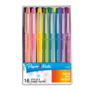 Paper Mate Flair Felt Tip Pens Medium Point (0.7mm) Assorted Tropical Vacati