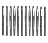 Paper Mate Flair Lot de 12 feutres à pointe moyenne Gris