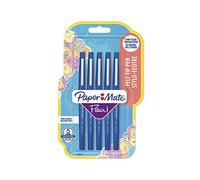 Paper Mate Flair Original Stylo Feutre Pointe Moyenne Bleu Lot de 5