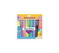 Paper-Mate Pack de marqueurs Flair Tropical Vacation M 0,7 mm Multicolore Enfants