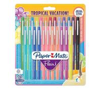 Paper Mate Flair Candy POP - 24 feutres - Assortiment de couleurs - pointe moyenne 0.7 mm Assortiment G