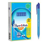 Paper Mate InkJoy 100RT stylo bille rétractable pointe moyenne (1,0 mm) bleu