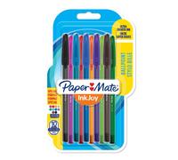 Paper Mate InkJoy 100ST Ballpoint Pens Medium Point (1.0mm) Fun Colours 10