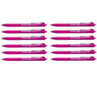 Paper Mate Inkjoy 300RT Moyen Point 1.0mm Magenta 12 Paquet