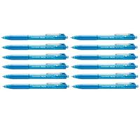 Paper Mate Inkjoy 300RT Moyen Point 1.0mm Turquoise 12 Paquet