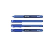 Paper Mate InkJoy Lot de 4 stylos à encre gel avec capuchon Couleurs assorties Pointe moyenne 0,7 mm Bleu