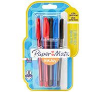 Paper Mate Inkjoy Lot de 8 stylos à bille assortis Noir 100