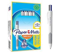 Paper Mate InkJoy Quatro Stylo Bille | Pointe Moyenne (1,0 mm) | Assortiment Standard | Lot de 12