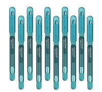 Paper Mate InkJoy Stylo Gel avec Capuchon, Bleu-Vert, avec Pointe Moyenne de 0,7 mm, (OEM - Non Emballé au Détail) [Mix 6]