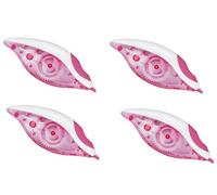 Paper Mate Liquid Paper DryLine Grip Lot de 4 rubans correcteurs Rose