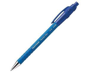 PAPER:MATE Lot de 3 Stylos bille FlexGrip Ultra Pointe Moyenne Bleu