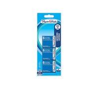 Paper Mate Lot de 30 cartouches de recharge pour stylo-plume - Encre bleue effaçable - Universelle standard courte