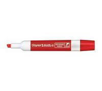 Paper:Mate Marqueur Tableau Blanc, Pointe Biseautée, Rouge
