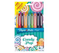 Paper:Mate Pochette De 16 Stylo Feutre Flair "Candy Pop" Assortis