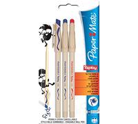 Paper Mate Replay Stylo Bille Pointe Moyenne Assortiment Lot de 2