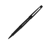 Papermate Stylo Feutre Pointe En Nylon Largeur De Trait 0,4 Mm Encre Noire Nylon