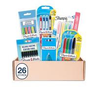 Paper Mate & Sharpie Lot de 23 stylos à bille, surligneurs, crayons mécaniques et ruban correcteur | Idéal pour l'école et le bureau