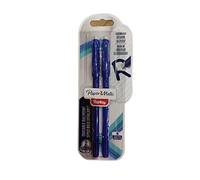 Paper-Mate Stylo à bille Replay Stick M gommable Bleu Lot de 2