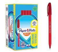 Paper Mate Stylo à bille InkJoy 100 — Tracé rouge