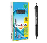Paper Mate InkJoy 300 RT Stylo bille rétractable avec grip pointe moyenne 1 mm noir