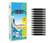 Paper Mate InkJoy 300 RT Stylo bille rétractable avec grip pointe moyenne 1 mm noir