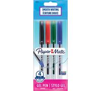 Paper:Mate stylo gel Jiffy noir 4pcs polybag