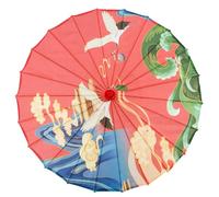 Paper Parasol, Parapluie Japonais 32 Pouces Hiled Paper Umbrella Art Classique parapluies Chinois pour Femmes Parasol Parapluie de Danse avec de l'os de Bambou pour Les Costumes prenant Un Style phot