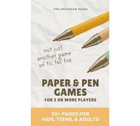 Paper & Pen Games - Black Hole, The Dots Game, Apple Tree, The Scribble Game, & Connect Four
