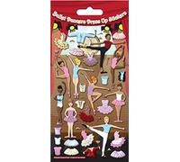 Paper Projects 01.70.19.006 Lot de stickers ballerines Kidscraft - version anglaise