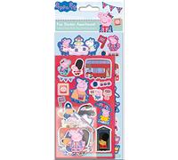 Paper Projects 01.70.31.012 Peppa Pig Glorious Britain Lot de 3 autocollants Bleu 24,5 x 11 cm