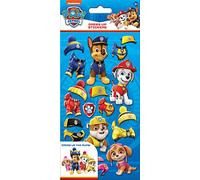Paper Projects Paw Patrol Autocollants en Mousse épaisse, Caricature, 01.70.34.007, Bleu