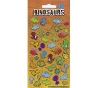 Paper Projects - Dinosaurus - Autocollants réutilisables SG28308 (Taille unique) (Coloré)