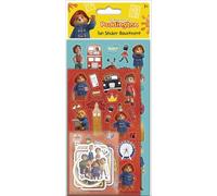 Paper Projects Bear The Adventures of Paddington Lot Assortis | Comprend 3 Types d'autocollants | Parfait pour la décoration et Le Scrapbooking, 01.70.31.024, Multicolore, 24.5cm x 11cm