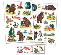 Paper Projects The Gruffalo Stickers muraux en Vinyle | Idéal pour la décoration de Chambres d'enfants et de Meubles | Bordures Multicolores/Transparentes | Différentes Tailles