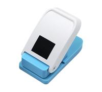 Paper Punch - Comfortable Grip Kids Craft Supplies With Easy Press Mechanism, Creates Clean Holes For Paper And Cards, Hole Puncher for Kindergarten to Teacher Preschool Scrapbook Card Classroom