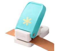 Paper Punches - 3.43x1.97 Inches Handmade Snowflake Punch for Precise Cutting, Sturdy Design with Easy Grip Function, Holiday Craft Tool for Christmas, Classrooms, Studios, and Parties