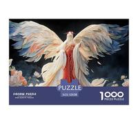 Paper Quilling Kirigami Digital Art of an Top 1000 Pcs Carton Extra-épais Coffret De Puzzles Fake Angel-Style Stimulant Et Éducatif Jeu Créatif Puzzles pour Adultes Et Enfants 52x38cm/1000pcs