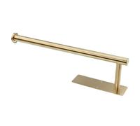 Paper Roll Holder Adhesive Stainless Steel Black Brushed Gold Bathroom Toilet Kitchen Towel(Color 4)