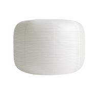 HAY Abat-jour Paper Shade Donut Ø80cm blanc HxØ: 76.5x80cm