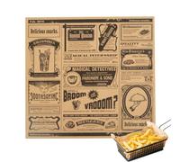 Paper Sheets | 200-Pack Non-Stick Oil Film Wraps | Paper Sheets - 200-Pack Oil Film Wraps, 8.66/9.84/11.8 in Options, Non-Stick, Waterproof, Grease-Resistant for Sandwiche