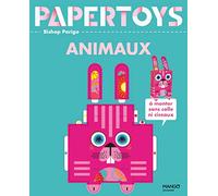 Bishop Parigo – Paper Toys Animaux – 11 animaux en papier à monter – cartonné